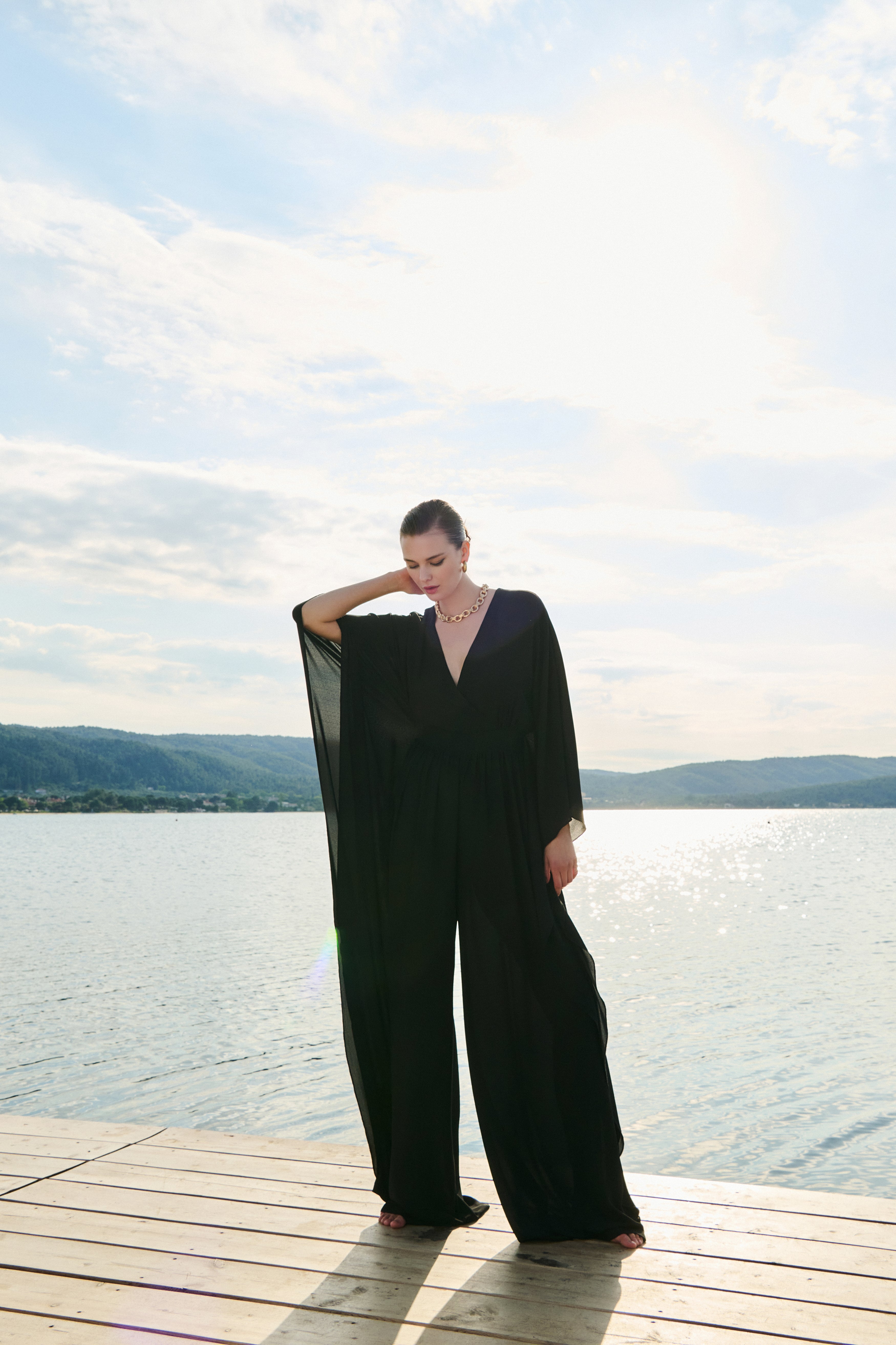 Ethereal Black Jumpsuit