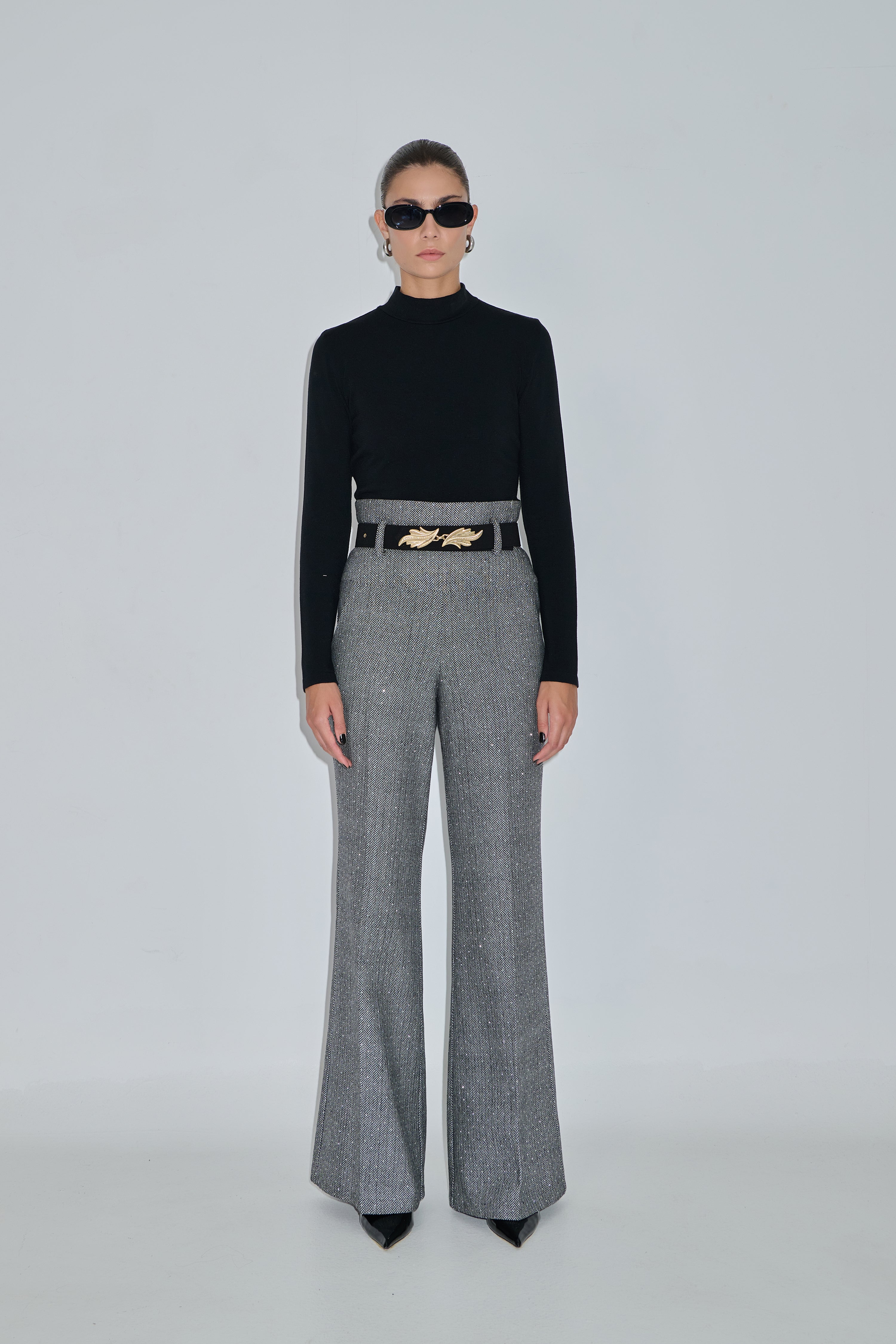 High waist trousers ELYSIA