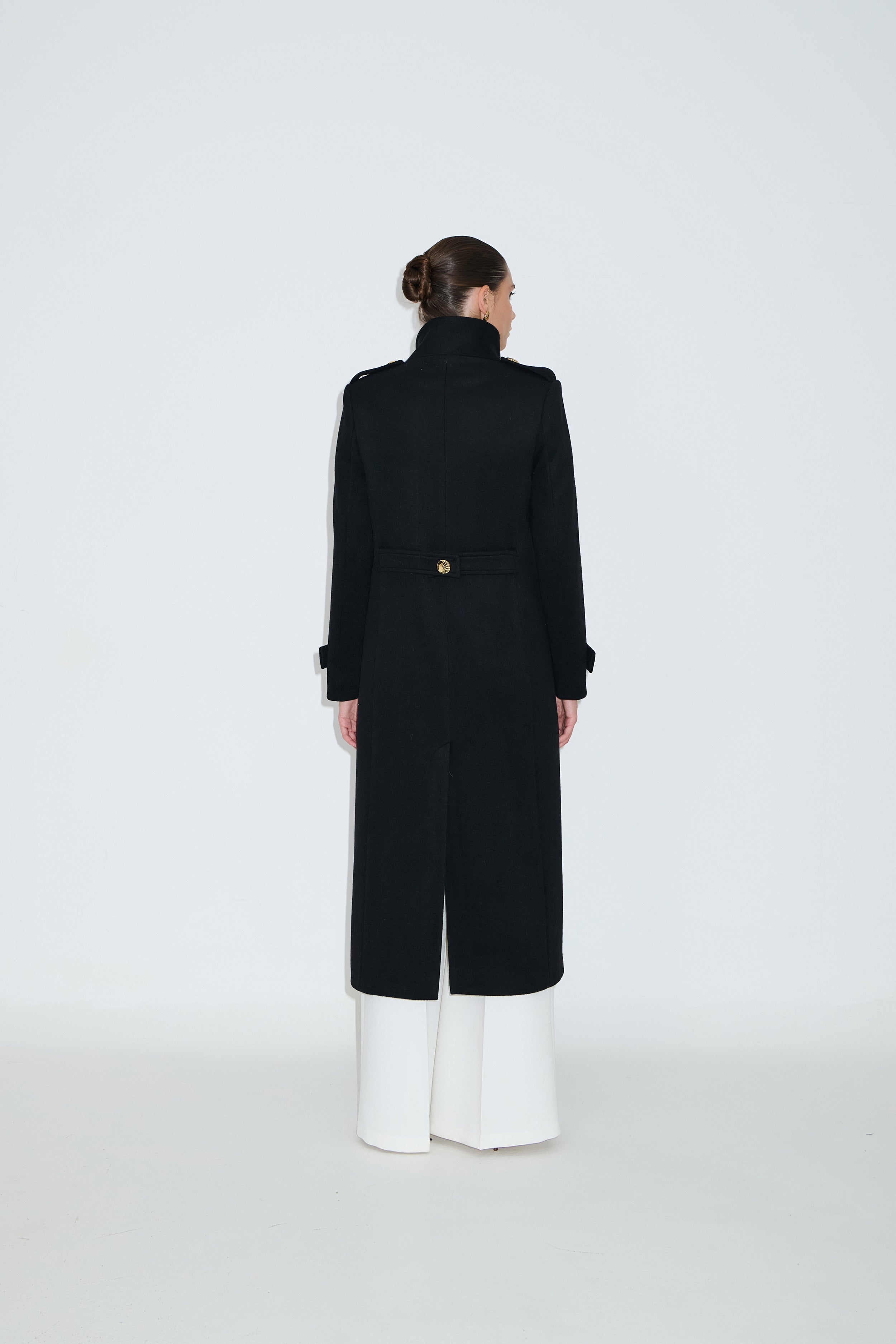 Velour coat FENELLA