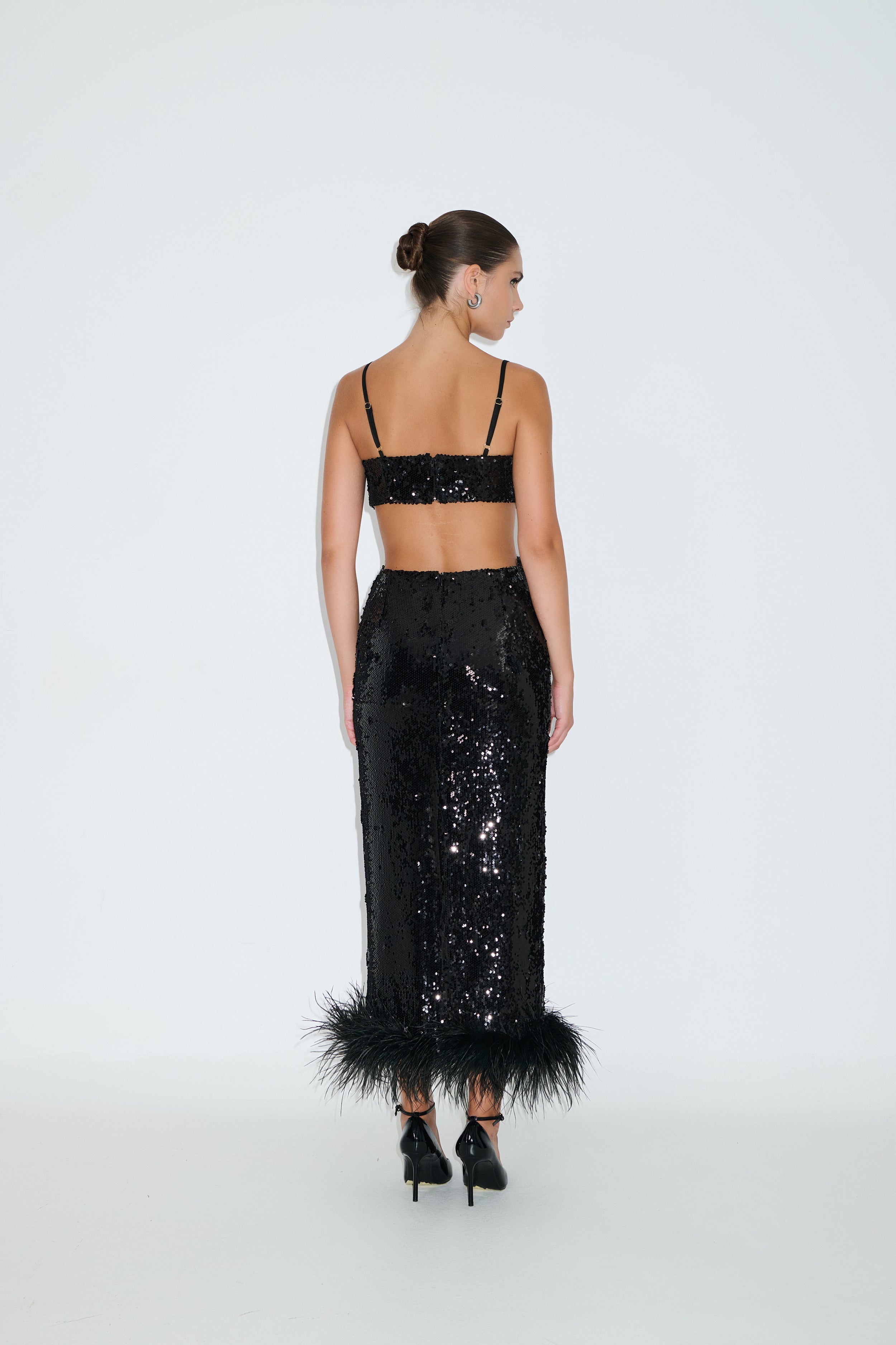 Cut-Out Dress in Sequin ΙΜΑΝΙ